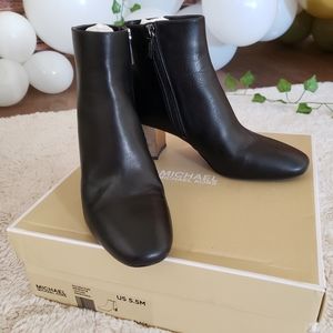 Michael Michael Kors Paloma Flex Mid Bootie Leather